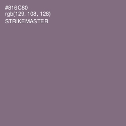 #816C80 - Strikemaster Color Image