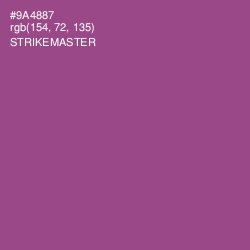 #9A4887 - Strikemaster Color Image