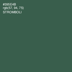 #395E4B - Stromboli Color Image