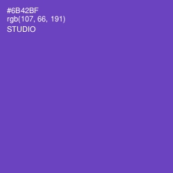 #6B42BF - Studio Color Image