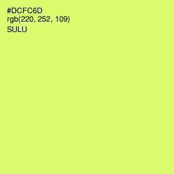 #DCFC6D - Sulu Color Image