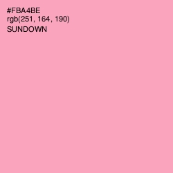 #FBA4BE - Sundown Color Image