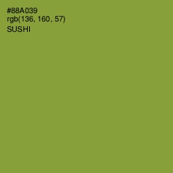 #88A039 - Sushi Color Image
