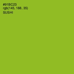 #91BC23 - Sushi Color Image