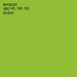 #91BE35 - Sushi Color Image