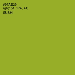 #97AE29 - Sushi Color Image