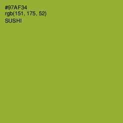 #97AF34 - Sushi Color Image