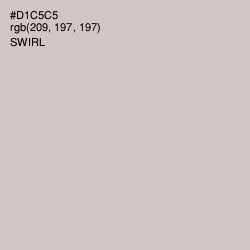 #D1C5C5 - Swirl Color Image
