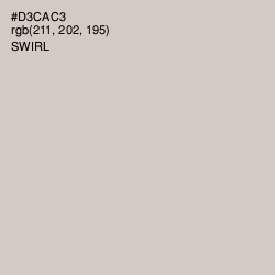 #D3CAC3 - Swirl Color Image