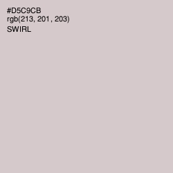 #D5C9CB - Swirl Color Image