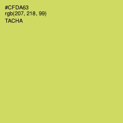 #CFDA63 - Tacha Color Image