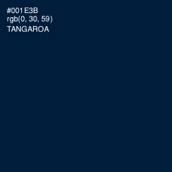 #001E3B - Tangaroa Color Image