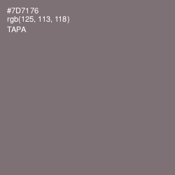 #7D7176 - Tapa Color Image