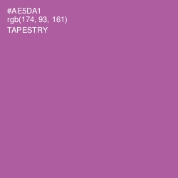 #AE5DA1 - Tapestry Color Image