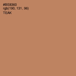 #BE8360 - Teak Color Image