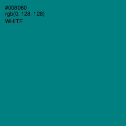 #008080 - Teal Color Image