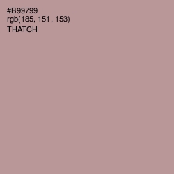#B99799 - Thatch Color Image