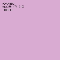 #DAABD2 - Thistle Color Image