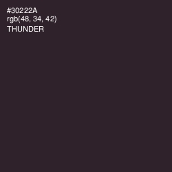 #30222A - Thunder Color Image