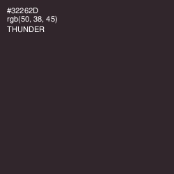 #32262D - Thunder Color Image