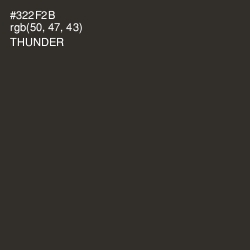 #322F2B - Thunder Color Image