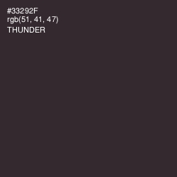 #33292F - Thunder Color Image