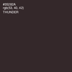 #35282A - Thunder Color Image