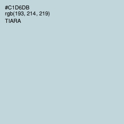 #C1D6DB - Tiara Color Image