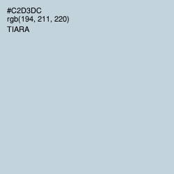 #C2D3DC - Tiara Color Image