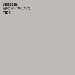 #BEBBB6 - Tide Color Image