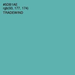 #5DB1AE - Tradewind Color Image