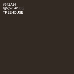 #342A24 - Treehouse Color Image