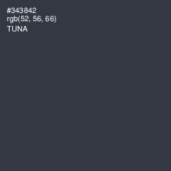 #343842 - Tuna Color Image