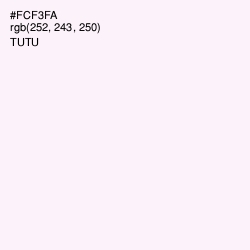 #FCF3FA - Tutu Color Image