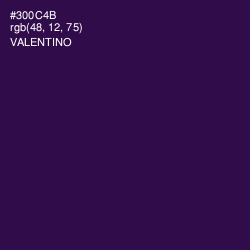 #300C4B - Valentino Color Image