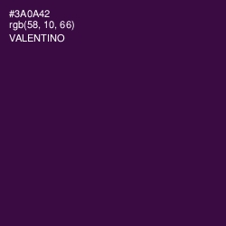 #3A0A42 - Valentino Color Image