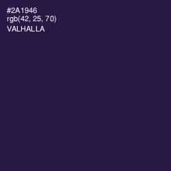#2A1946 - Valhalla Color Image