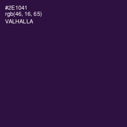 #2E1041 - Valhalla Color Image