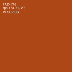 #AD4716 - Vesuvius Color Image