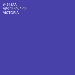 #4941AA - Victoria Color Image