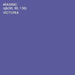 #5A5A9C - Victoria Color Image