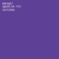 #5F4097 - Victoria Color Image