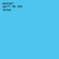 #4DC6EF - Viking Color Image
