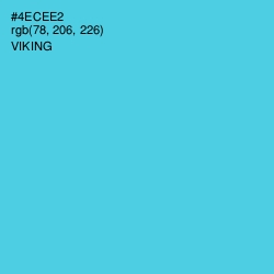 #4ECEE2 - Viking Color Image