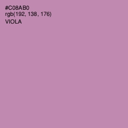#C08AB0 - Viola Color Image