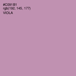 #C091B1 - Viola Color Image
