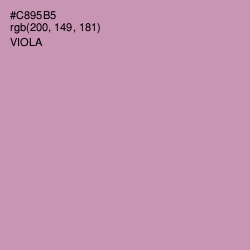 #C895B5 - Viola Color Image
