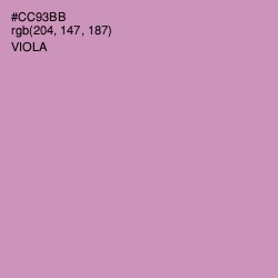 #CC93BB - Viola Color Image