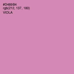 #D489B4 - Viola Color Image