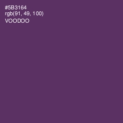 #5B3164 - Voodoo Color Image